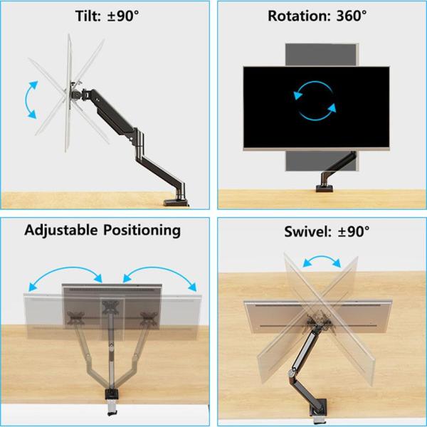 Giá treo, giá đỡ arm màn hình máy tính E-Dra EMA7303
