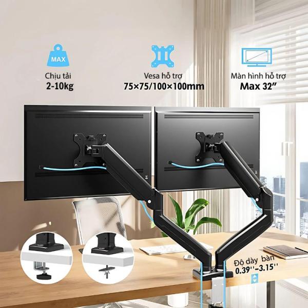 Giá đỡ, tay treo arm màn hình máy tính E-Dra EMA7305PD
