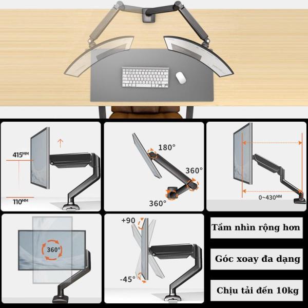 Giá đỡ, tay treo arm màn hình máy tính E-Dra EMA7305PD