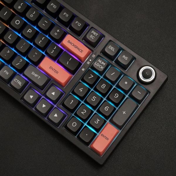 Bàn phím máy tính gaming cơ có dây Asestek AK98 grey black