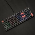 Bàn phím máy tính gaming cơ có dây Asestek AK98 grey black