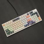 Bàn phím máy tính gaming cơ có dây Asestek AK98 grey white