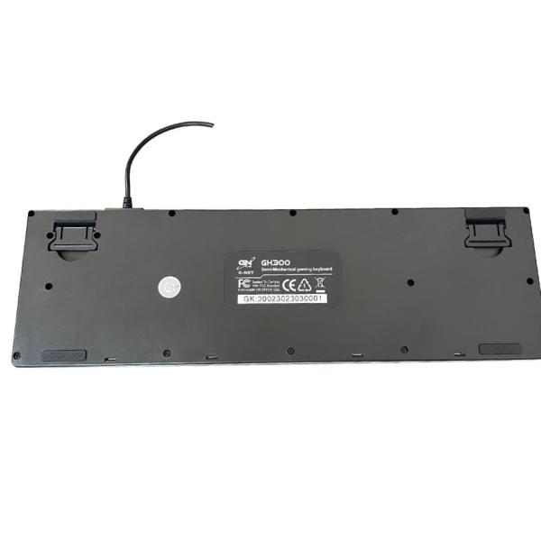 Bàn phím máy tính gaming giả cơ chống nước G-Net GK300 Rgb