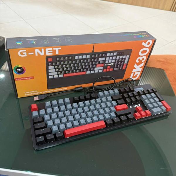 Bàn phím máy tính gaming có dây G-net GK306