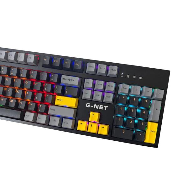 Bàn phím máy tính gaming có dây cơ quang G-Net GK318