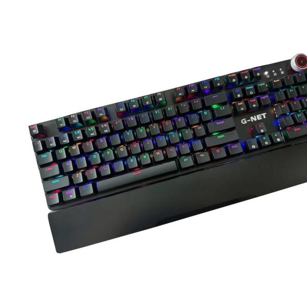 Bàn phím máy tính gaming có dây cơ quang G-Net GK515 Rgb