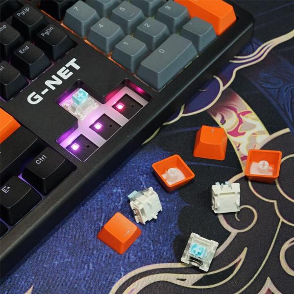 Bàn phím máy tính gaming có dây G-Net GK618S Rapid Trigger