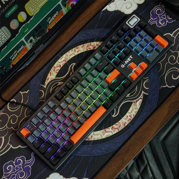 Bàn phím máy tính gaming có dây G-Net GK618S Rapid Trigger