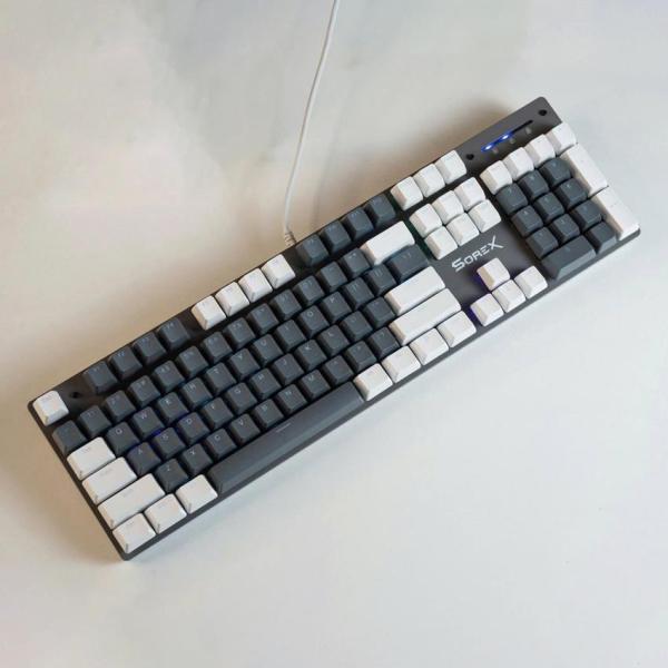 Bàn phím máy tính cơ gaming có dây Sorex SK104