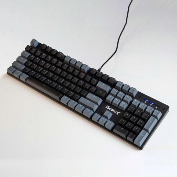 Bàn phím máy tính cơ gaming có dây Sorex SK104