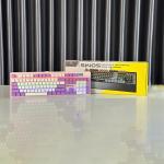 Bàn phím máy tính gaming cơ có dây Sorex SK105 Pink White
