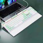 Bàn phím máy tính gaming cơ có dây Sorex SK105 Green White