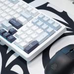 Bàn phím máy tính gaming không dây Sorex SK98W Bishi Blue Rgb 3 mode