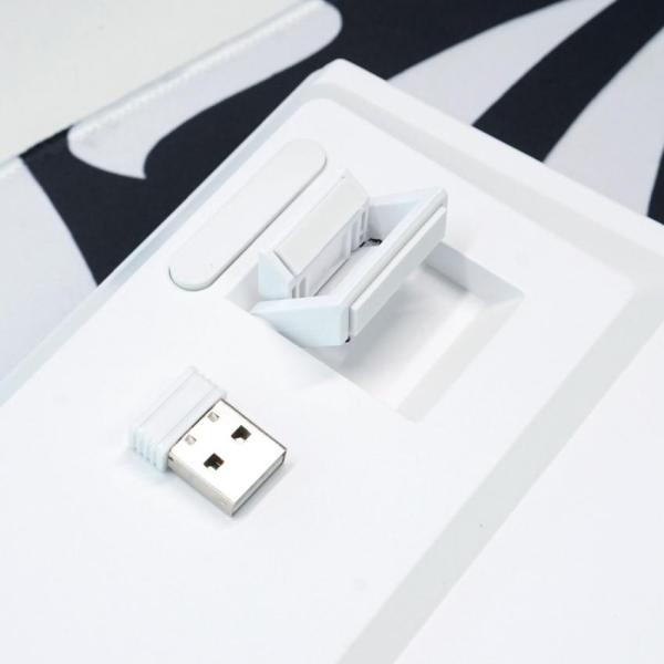 Bàn phím máy tính gaming không dây Sorex SK98W Bishi Blue Rgb 3 mode