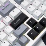 Bàn phím máy tính gaming không dây Sorex SK98W gray black Rgb 3 mode