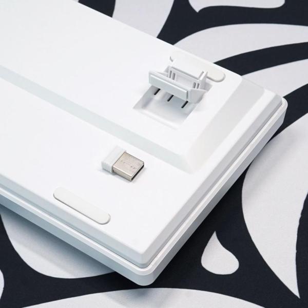 Bàn phím máy tính gaming không dây Sorex SK98W gray black Rgb 3 mode