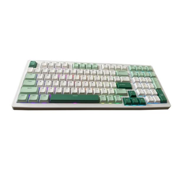 Bàn phím máy tính gaming không dây Sorex SK98W Green Wild Rgb 3 mode