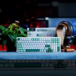 Bàn phím máy tính gaming không dây Sorex SK98W Green Wild Rgb 3 mode