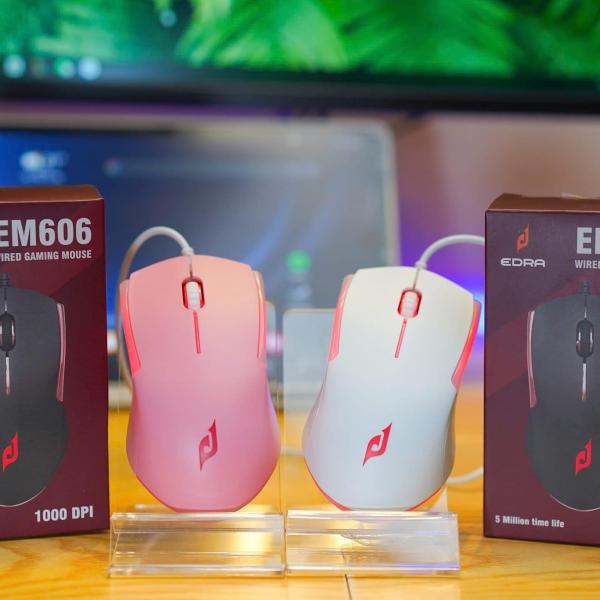 Chuột máy tính gaming có dây E-Dra EM606