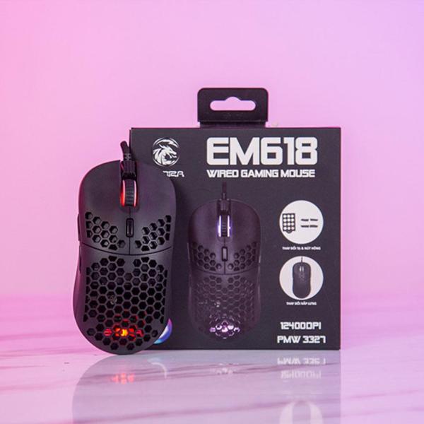 Chuột máy tính gaming E-Dra EM618 Black