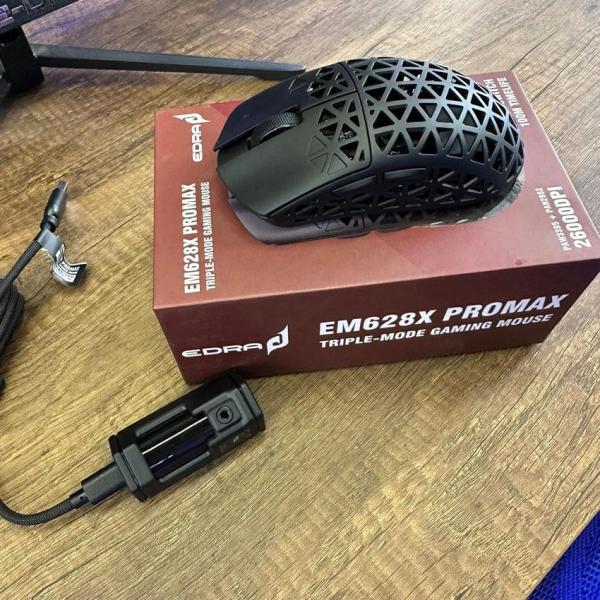 Chuột máy tính gaming không dây E-Dra EM628X Promax 3 mode