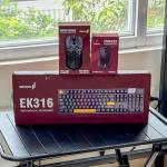 Chuột máy tính gaming không dây E-Dra EM629X triple mode