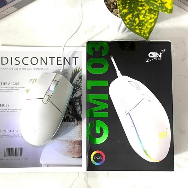 Chuột máy tính gaming có dây G-Net GM103