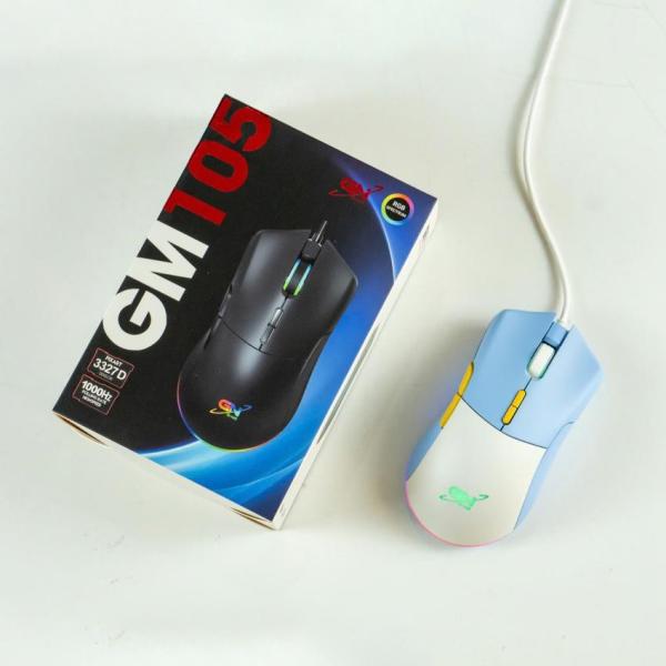 Chuột máy tính gaming có dây G-Net GM105