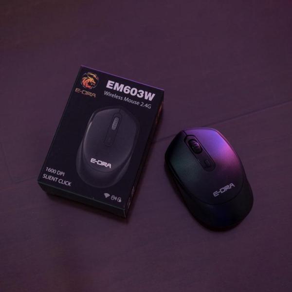 Chuột máy tính văn phòng E-Dra EM603W Slient