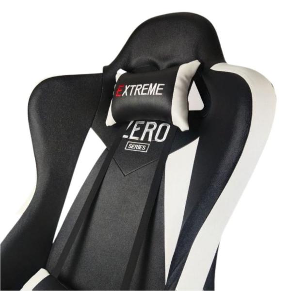 Ghế gaming Extreme Zero S White Black