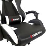 Ghế gaming Extreme Zero S White Black